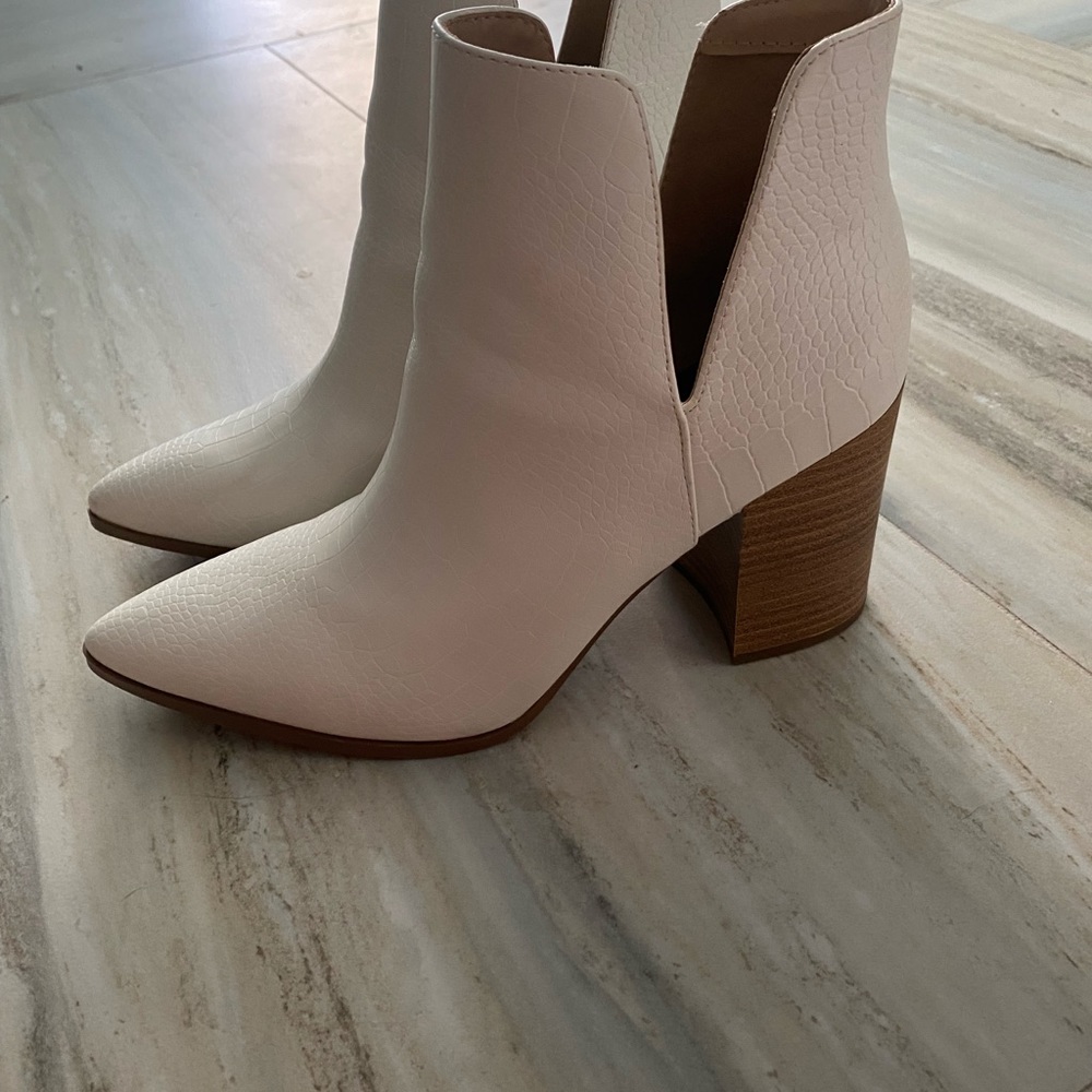 White Booties - Picture 4 of 5